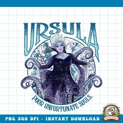 Disney The Little Mermaid Ursula Poor Unfortunate Souls Logo png, digital download, instant