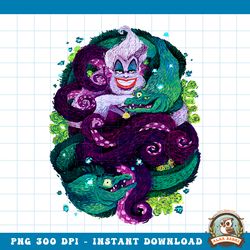 Disney The Little Mermaid Ursula Sea Witch Painting png, digital download, instant