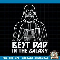 Star Wars Darth Vader Best Dad In Galaxy Graphic png, digital download, instant png, digital download, instant