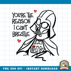 Star Wars Darth Vader Broken Hearts Anti-Valentine_s Day png, digital download, instant
