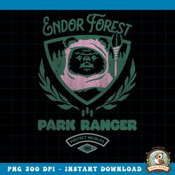 Star Wars Ewok Park Ranger png, digital download, instant