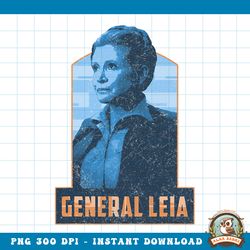 Star Wars General Leia Episode 7 Tonal Portrait png, digital download, instant png, digital download, instant