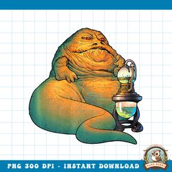 Star Wars Jabba the Hutt Pose Premium png, digital download, instant