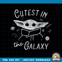 Star Wars The Child Cutest In The Galaxy Outline PNG Download