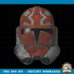 Star Wars The Clone Wars 332nd Ahsoka Trooper Distressed PNG Download