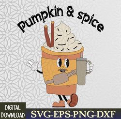 Pumpkin Spice Funny Fall Holiday Pullover Svg, Eps, Png, Dxf, Digital Download
