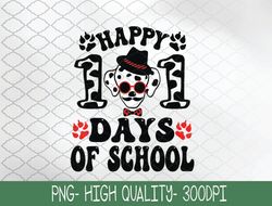 100 Days Of School Dalmatian Dog Boy Kid 100th Day Of School PNG, Sublimation Design