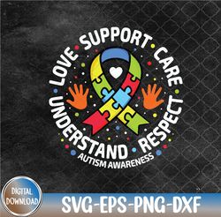 Autism Awareness Svg, Eps, Png, Dxf