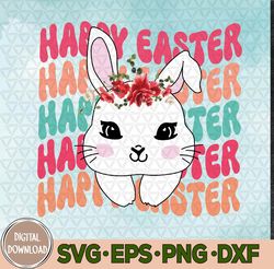 Happy Easter Svg, Easter Bunny Svg, Bunny Svg, Easter Svg, Easter Gift, Easter Mom Svg, Spring Rabbit Svg