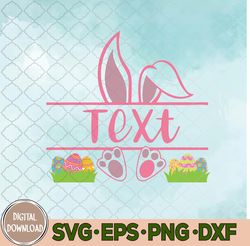 Easter Bunny Name Svg, Easter Bunny Svg, Customize Easter Svg, Easter Rabbit Svg, Designs Download