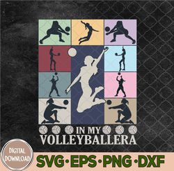 Retro Vintage Volleyball Sport Game Day Svg, Png, Digital Download