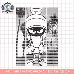Kids Looney Tunes Marvin The Martian Grey Scale Panels png, digital download, instant
