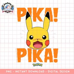 Pokemon  Halloween Pika Pika Scared png, digital download, instant