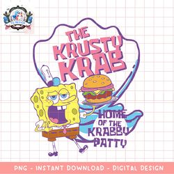 Spongebob Squarepants Pastel Krusty Krab png, digital download, instant