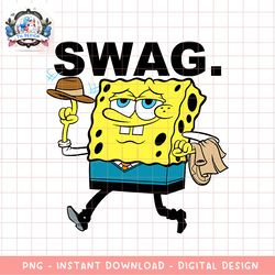 Spongebob SquarePants Swag png, digital download, instant