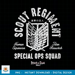 Attack on Titan Scout Regiment Special Ops Squad PNG Download copy
