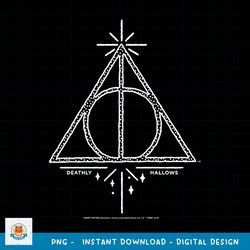Kids Harry Potter Deathly Hallows Celestial Symbol Youth PNG Download copy