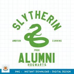 Kids Harry Potter Slytherin Alumni png, digital download