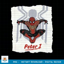 Marvel Spider-Man No Way Home Peter 1 Notebook Sketch png, digital download.pngMarvel Spider-Man No Way Home Peter 1 Not