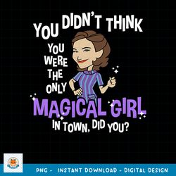 Marvel WandaVision Agatha Harkness Magical Girl png, digital download