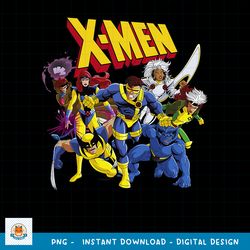 Marvel X-Men Classic Group Shot png, digital download