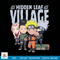 Naruto Shippuden Hidden Leaf Village png, digital download