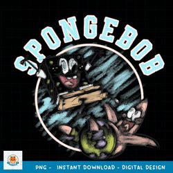 SpongeBob SquarePants and Patrick Best Buds Doodle png, digital download