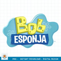 SpongeBob SquarePants Bob Esponja Classic Logo png, digital download