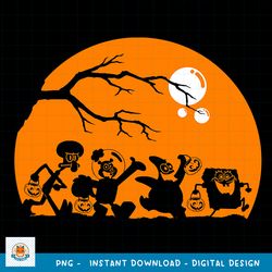 Spongebob Squarepants Halloween Group Shot Poster png, digital download