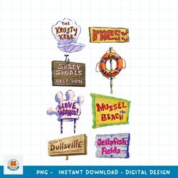 Spongebob Squarepants Logo From Show png, digital download