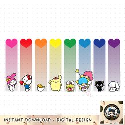 Hello Kitty and Friends Sanrio Rainbow PNG Download copy