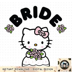 Hello Kitty Bride in Wedding Dress Bridal Wedding PNG Download copy