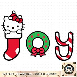 Hello Kitty Christmas Joy Tee Shirt PNG Download copy