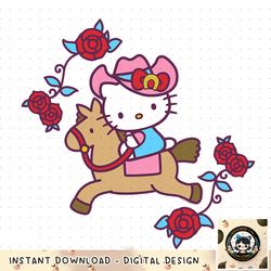 Hello Kitty Derby Horseback Riding PNG Download copy