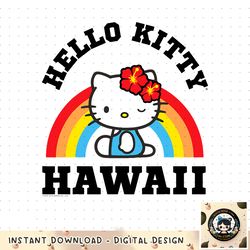 Hello Kitty Hawaii Rainbow Tee Shirt copy