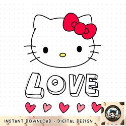 Hello Kitty Love and Hearts Valentine Shirt copy