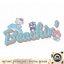Hello Kitty My Melody Badtz Maru Beaching Summer Vibes PNG Download.pngHello Kitty My Melody Badtz Maru Beaching Summer