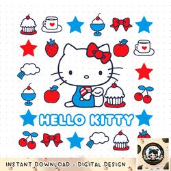 Hello Kitty Stars and Sweets png, digital download, instant