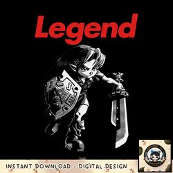 Legend of Zelda Legend Link Streetwear Graphic png, digital download, instant png, digital download, instant