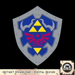 Legend Of Zelda Shield of Hyrule Portrait png, digital download, instant