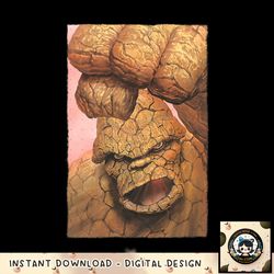 Marvel Fantastic Four The Thing Marvelocity png, digital download, instant png, digital download, instant