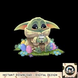 Star Wars The Mandalorian Easter Grogu Egg Hunt Winner png, digital download, instant