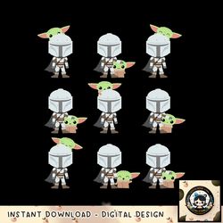 Star Wars The Mandalorian Expressions of the Child png, digital download, instant