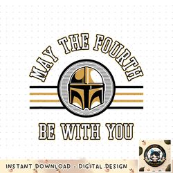 Star Wars The Mandalorian May The Fourth Mando Helmet png, digital download, instant