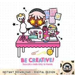 Toca Life x Hello Kitty _ Friends BE CREATIVE! png, digital download, instant.pngToca Life x Hello Kitty _ Friends BE CR