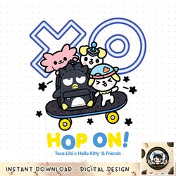 Toca Life x Hello Kitty _ Friends HOP ON! png, digital download, instant.pngToca Life x Hello Kitty _ Friends HOP ON! pn