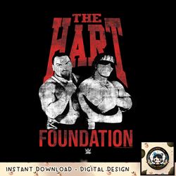 WWE Bret and Anvil The Hart Foundation png, digital download, instant