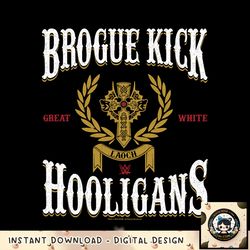 WWE Brogue Kick Great White Hooligans Loach Iconic Logo png, digital download, instant