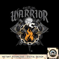 WWE Celtic Warrior Sheamus Flame And Chains Epic Logo png, digital download, instant