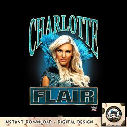 WWE Charlotte Flair Empowered Photo Real Portrait Poster png, digital download, instant